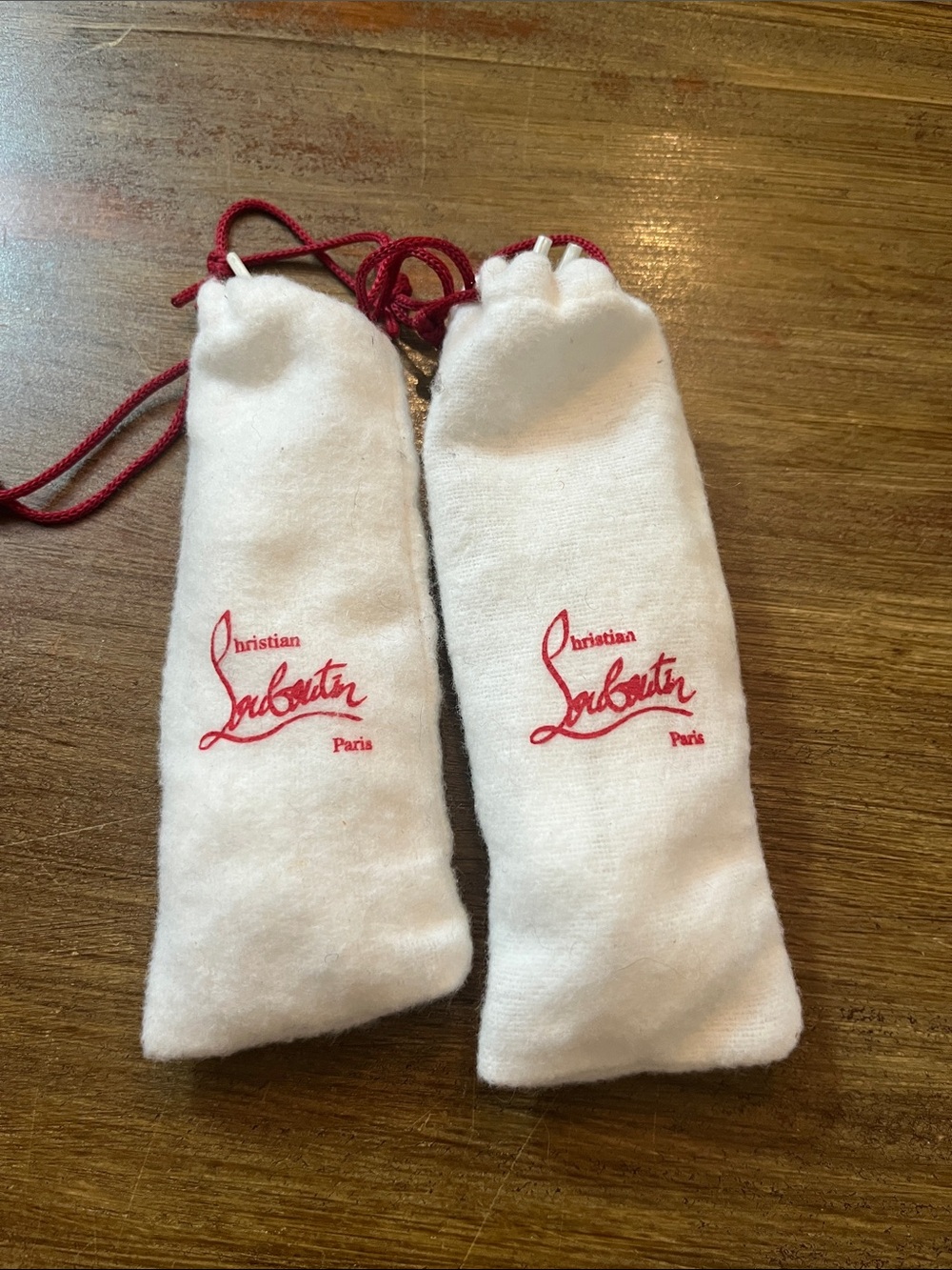 2 pair of Christian Louboutin Sneaker Shoes Laces